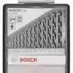 13-piece Robust Line metal drill bit set HSS-G, 135°